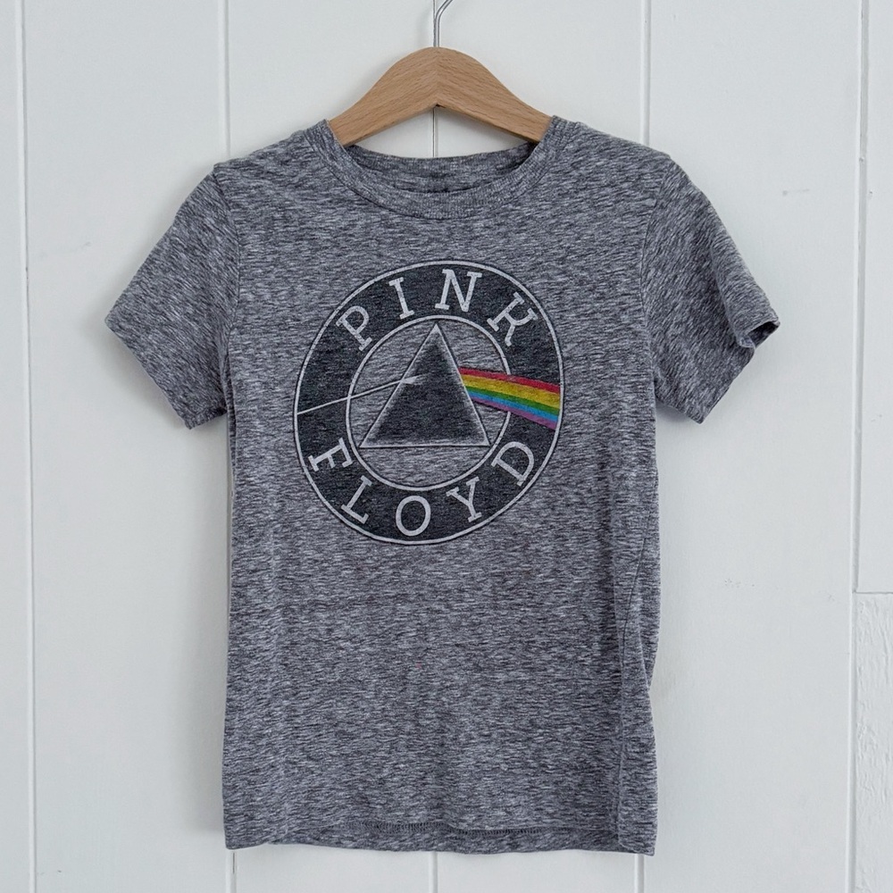 Kids’ Vintage-Style Pink Floyd Band T-Shirt - Size 5